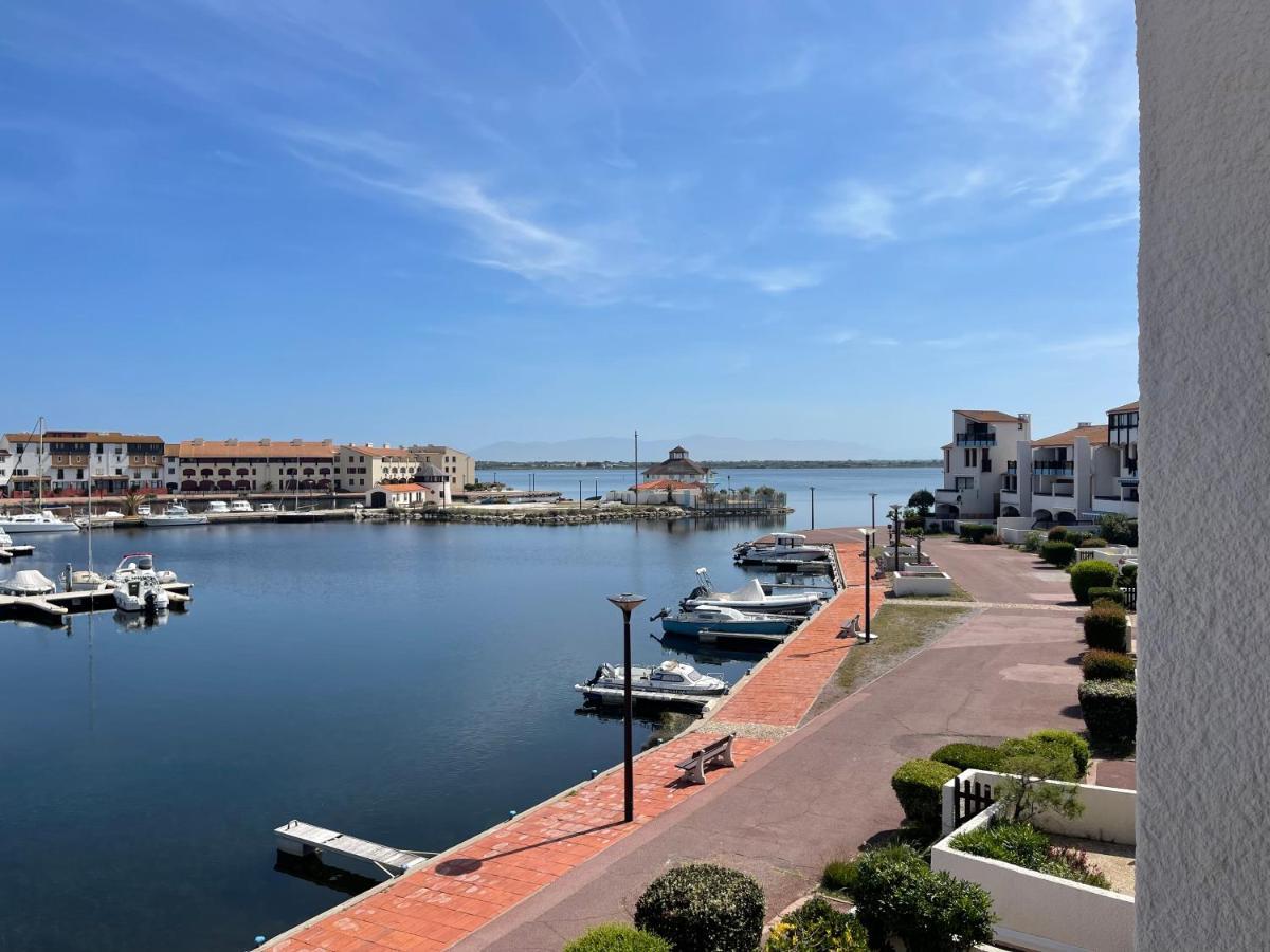 T2 Sur Marina Avec Vue Spectaculaire Lejlighed Le Barcarès Eksteriør billede